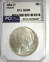 1964-D Peace PCI MS69 Fantasy Dollar