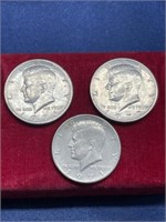 1971 1972 coin lot Kennedy half dollar