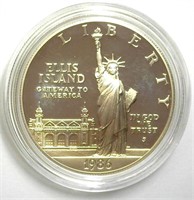 1986-S S$1 Statue Of Liberty PR DCAM