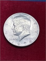 1974 coin lot Kennedy half dollar