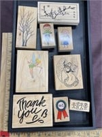 Crafting stamp lot Tinker Bell etc