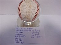 1970'S LOS ANGELES DODGERS SIGNED AUTO BASEBALL