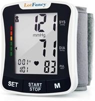 NEW Wrist Blood Pressure Monitor w/Protective Case