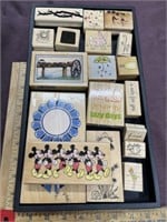 Crafting stamp lot Mickey Mouse
