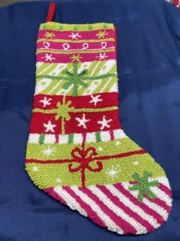 Crocheted Christmas stocking