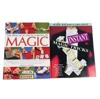 lot of two magic tricks magician books