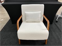 MCM Upholstered Reading/Side Chair