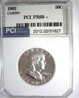 1962 Franklin PR69+ CAM LISTS $775 IN 69
