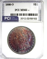 1880-O Morgan MS65+ LISTS $35000