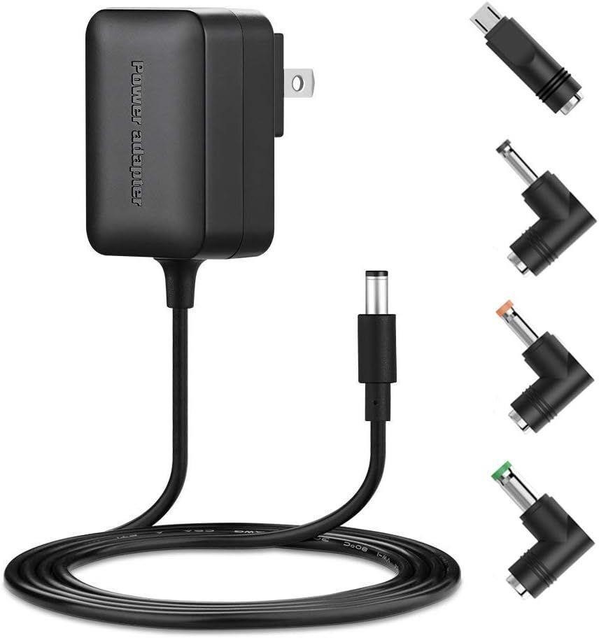 NEW 5V 3A DC Power Supply Wall Charger w/4 Tips