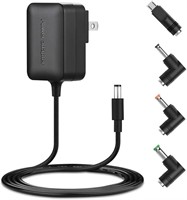 NEW 5V 3A DC Power Supply Wall Charger w/4 Tips