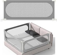 SeseYii Baby Bed Rail with Safety Y-Strap Extra Lo