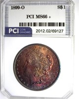 1899-O Morgan MS66+ LISTS $800