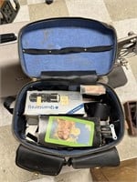 VTG CAMERA BAG WITH CONTENTS