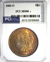 1885-O Morgan MS66+ LISTS $675