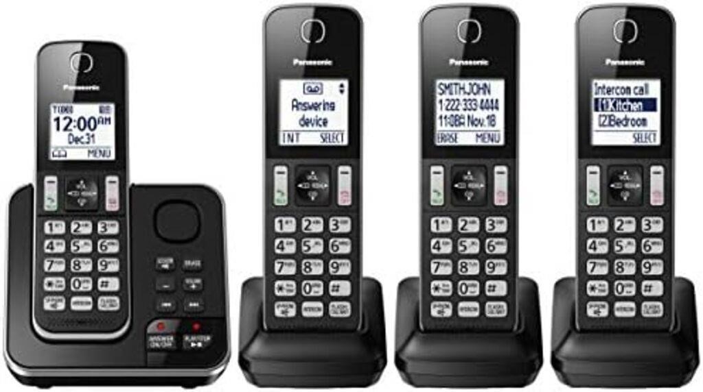 Panasonic DECT 6.0 Expandable Cordless Phone with