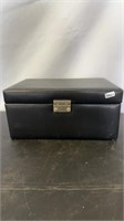 Black Jewelry Box, can lock; Reserve $8