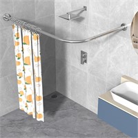 NEW $76 Shower Curtain Rod, 95 inch