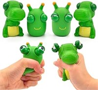 4Pcs Funny Grass Worm Pinch Toy Dinosaurs Pinch