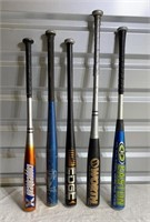 (5) Little League Baseball Bats
