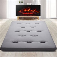 Japanese Nonslip XL Twin Futon Mattress Pad for