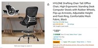 Drafting Chair Tall Office Chair