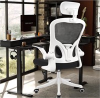 Wasait Ergonomic Desk Chair White Office Chair