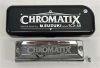 Suzuki SCX-48 Chromatix Series Harmonica C 12 Hole