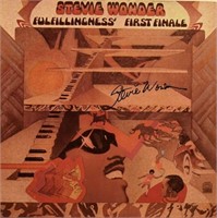 Stevie Wonder signed "Fulfillingness First Finale"
