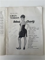 Sweet Charity cast signed booklet