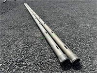 2 Single Gated Pipe 6" X 30'