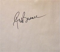 Ted Bessell signature slip