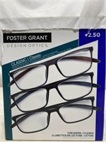 Foster Grant Reading Glasses *Opened Box