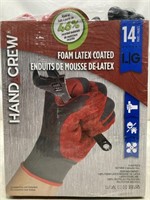 Hand Crew Work Gloves Size L