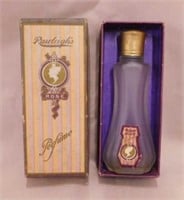 Rawleigh's Rose glass perfume bottle in box -
