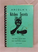 5 Black Americana cookbooks: 1951 Arcola Illinois