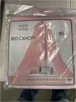 Pink bed Canopy