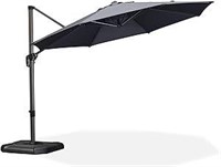 PURPLE LEAF 11 Feet Patio Umbrella with Base Outdo