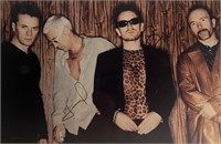U2 facsimile signed photo. 6x9 inches