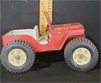 TONKA Toys Red Dune Buggy Jeep  Pressed Steel