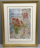 Marc Chagall Numbered Print (Facsimile Signature)