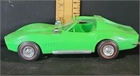 Processed Plastic Co Green Chevy Corvette