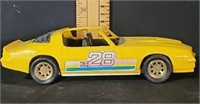 Testor Toys Yellow Camaro Z28 Plastic Car