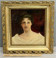 Woman Portrait Oil Painting on Canvas