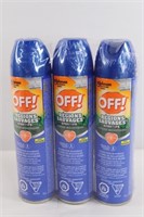 3PACK OFF! DEEP WOODS SPORTSMEN INSECT REPELLENT
