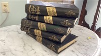 Volumes one, two, three, four, and six of Arabian