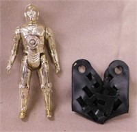 1983 Star Wars C-3PO action figure w/ card,