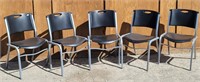 (5) Stacking Chairs
