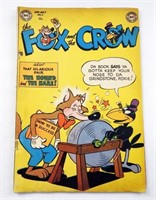 FOX and the CROW 1952 #3 DC GOLDEN AGE