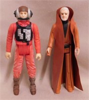 1977 Kenner Star Wars Obiwan Kenobi & 1984 B-Wing